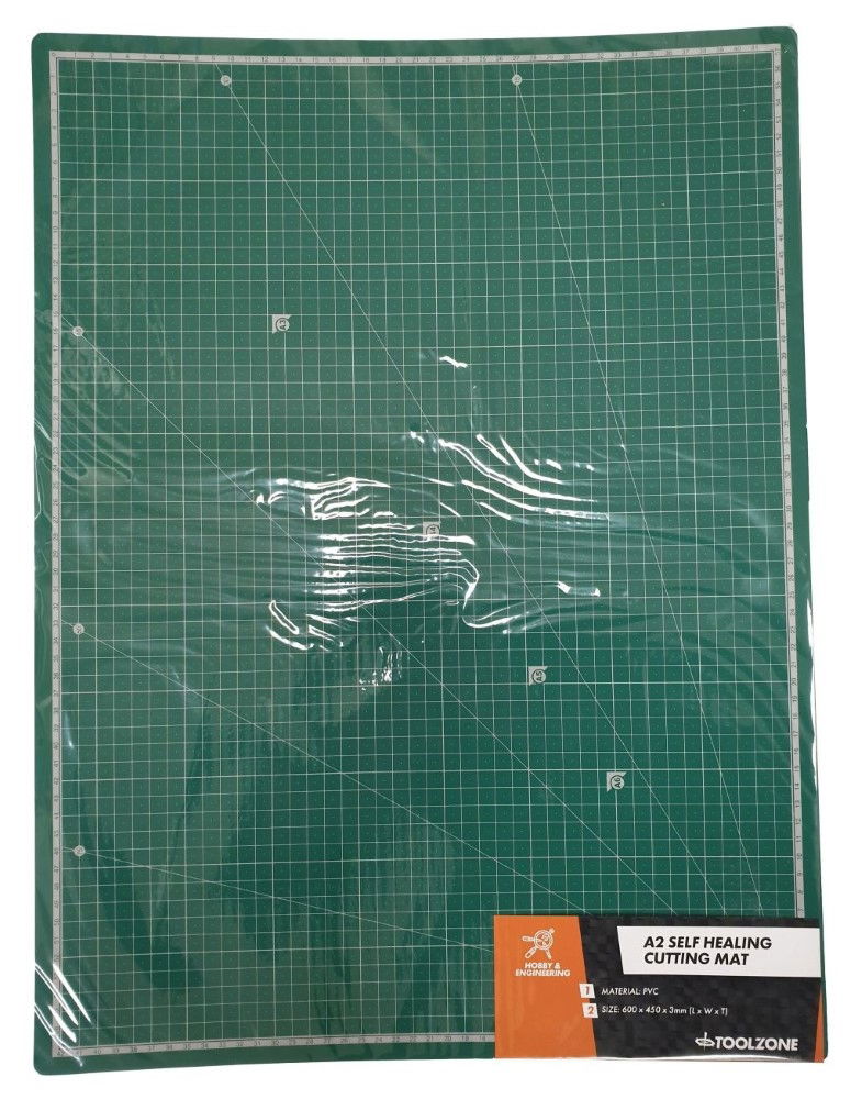 SELF HEALING CUTTING MAT A1 90 x 60cm NON SLIP - TOOLZONE KDPHB199 thumbnail 2