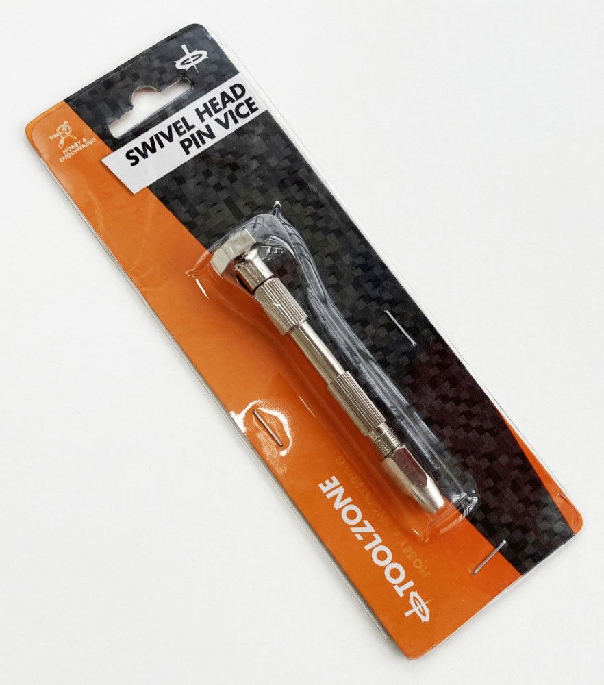 SWIVEL HEAD PIN VICE 2 REVERSIBLE COLLETS 0-2.9mm - TOOLZONE KDPHB204 thumbnail 2