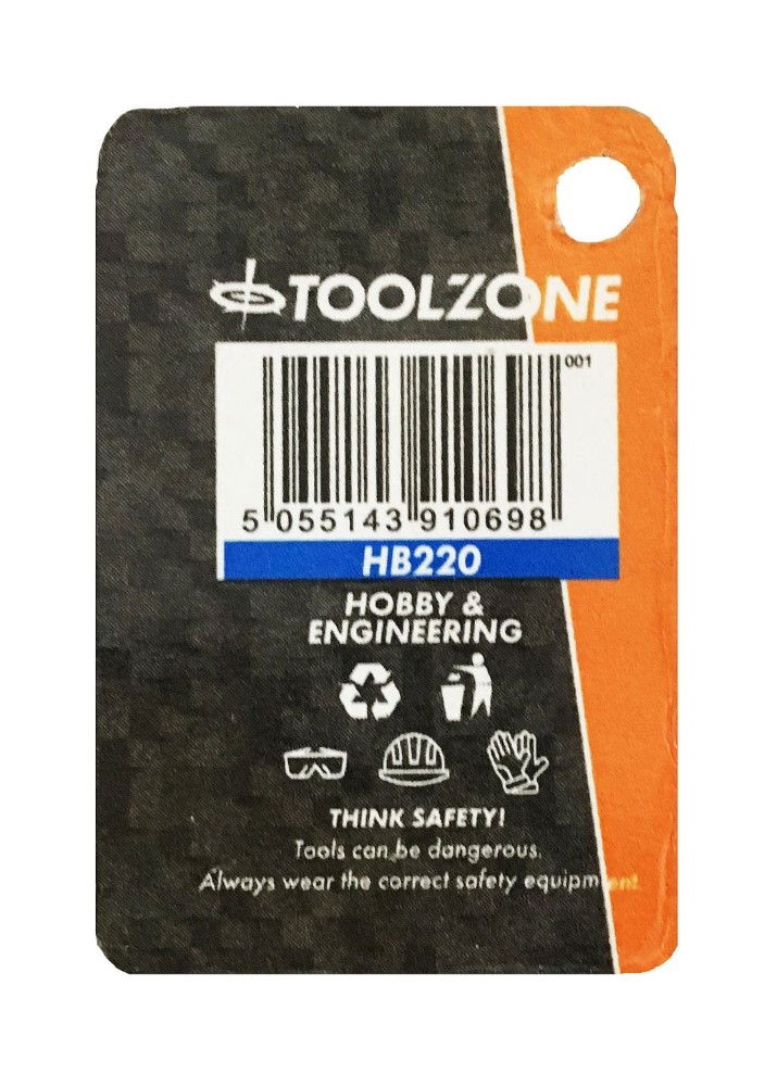 STRAIGHT FORCEPS 10 STAINLESS STEEL LOCKING SERRATED JAW - TOOLZONE KDPHB220 thumbnail 2