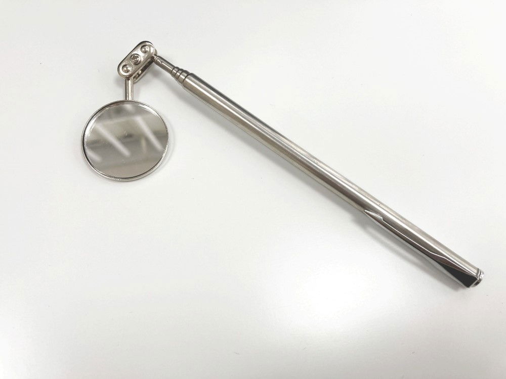 EXTENDING INSPECTION MIRROR 1.25 360° SWIVEL BALL JOINT 30mm EXTENDS TO 23 - TOOLZONE KDPHB229 thumbnail 3