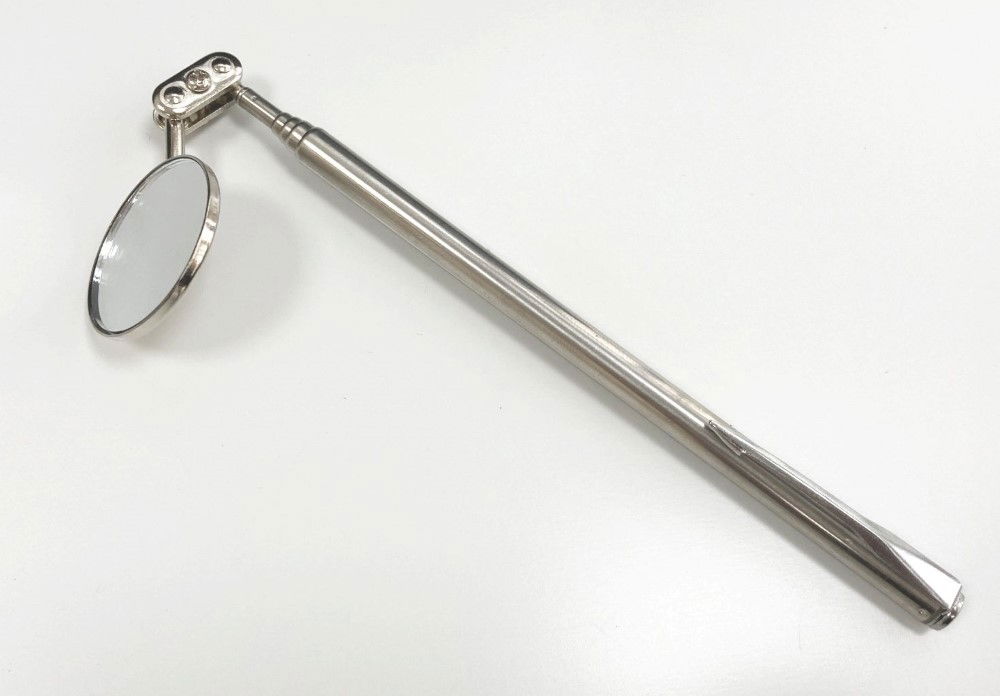 EXTENDING INSPECTION MIRROR 1.25 360° SWIVEL BALL JOINT 30mm EXTENDS TO 23 - TOOLZONE KDPHB229 thumbnail 6