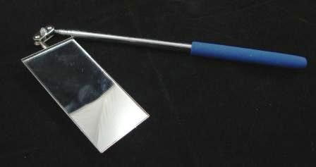 EXTENDING INSPECTION MIRROR 2x4 FOAM GRIP EXTENDS TO 30 - TOOLZONE KDPHB231 thumbnail 3
