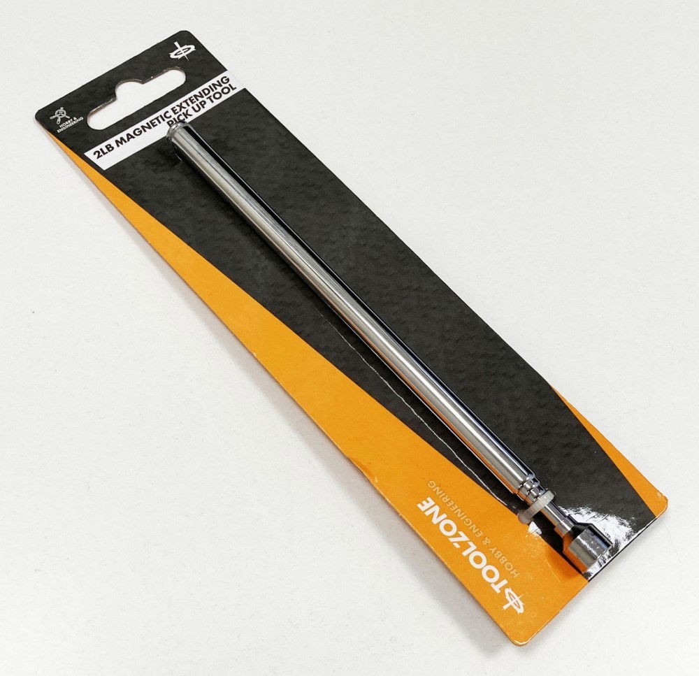 MAGNETIC PICK UP TOOL PEN TYPE 2lb EXTENDS 130-655mm 7mm MAGNET - TOOLZONE KDPHB246 thumbnail 2