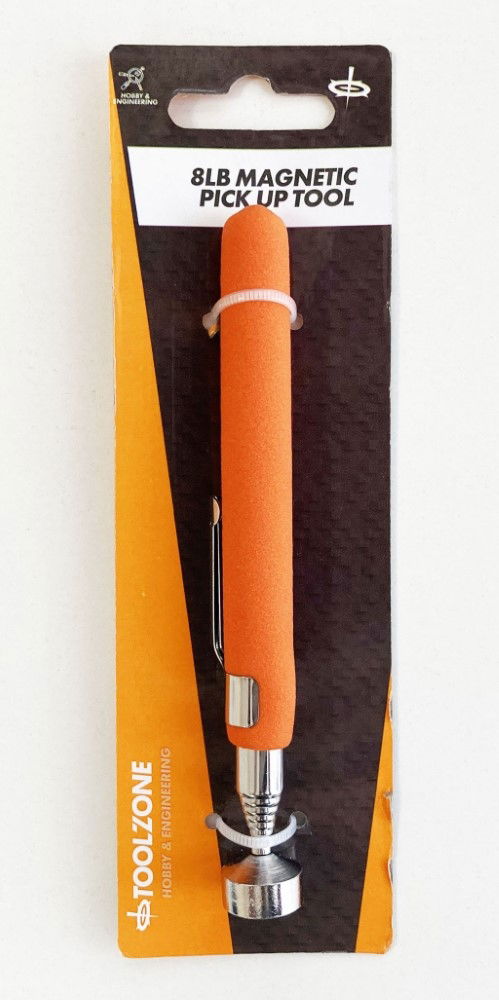 MAGNETIC PICK UP TOOL PEN TYPE 8lb EXTENDS 125-635mm 15mm MAGNET - TOOLZONE KDPHB247 image 1