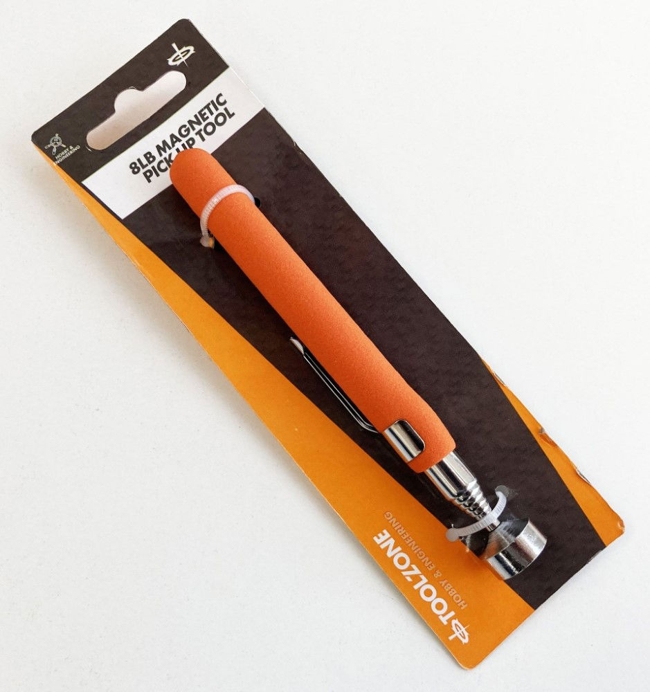 MAGNETIC PICK UP TOOL PEN TYPE 8lb EXTENDS 125-635mm 15mm MAGNET - TOOLZONE KDPHB247 thumbnail 2