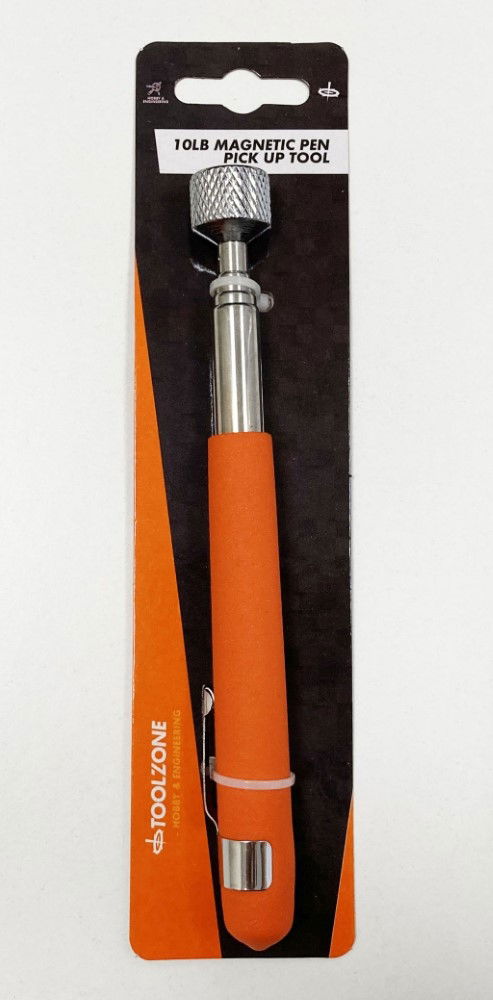 MAGNETIC PICK UP TOOL PEN TYPE 10lb EXTENDS UP TO 650mm - TOOLZONE KDPHB248 image 1
