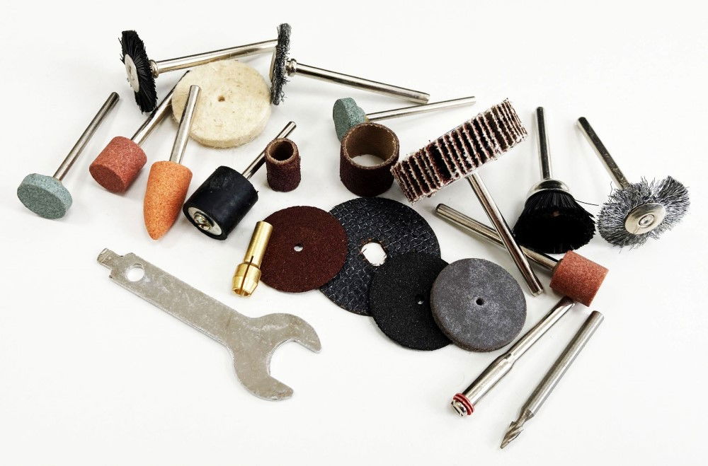 ROTARY ACCESSORY KIT 150pc FOR GRINDING POLISHING CUTTING DRILLING - TOOLZONE KDPHB261 thumbnail 4