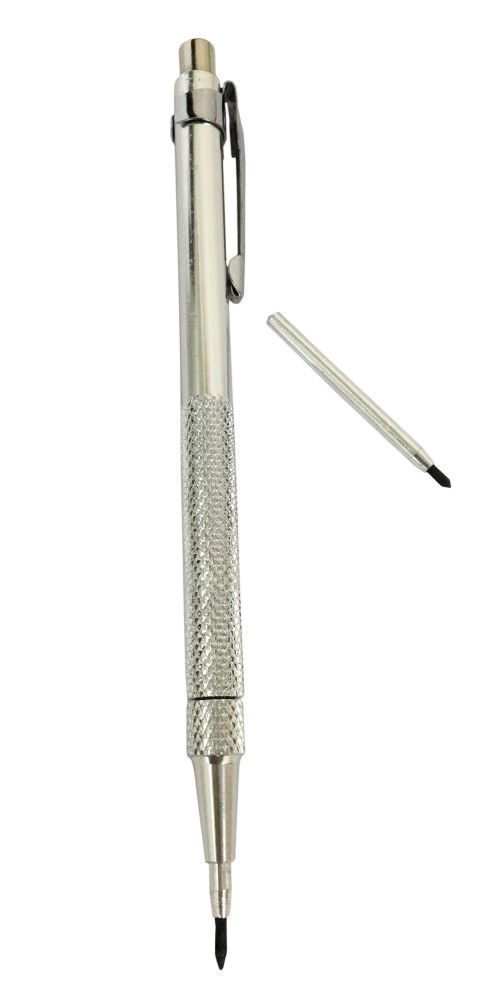 PEN SCRIBER TUNGSTEN CARBIDE TIP WITH SPARE TIP 150mm LENGTH - TOOLZONE KDPHB266 image 1