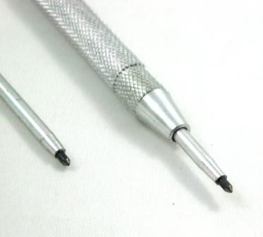 PEN SCRIBER TUNGSTEN CARBIDE TIP WITH SPARE TIP 150mm LENGTH - TOOLZONE KDPHB266 thumbnail 2