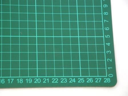 A3 CUTTING MAT TRIPLE LAYER NON SLIP 30x45cm - TOOLZONE KDPHB269 thumbnail 2