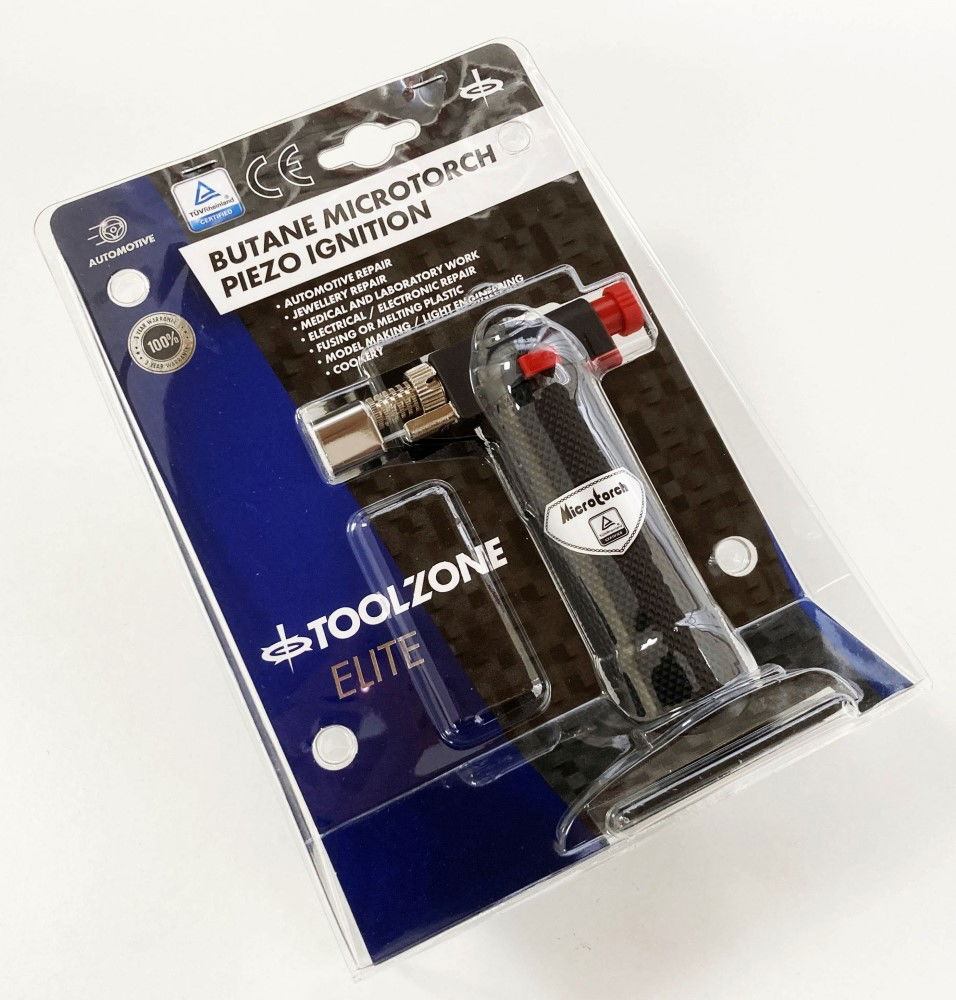 BUTANE MICROTORCH PIEZO IGNITION - TOOLZONE KDPHB289 thumbnail 4