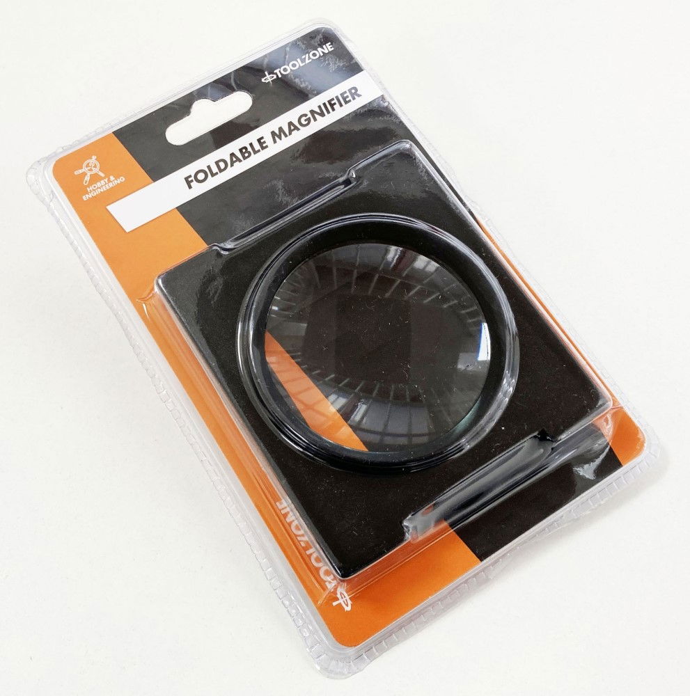 FOLDABLE MAGNIFYER DOUBLE ENLARGEMENT - TOOLZONE KDPHB294 thumbnail 2