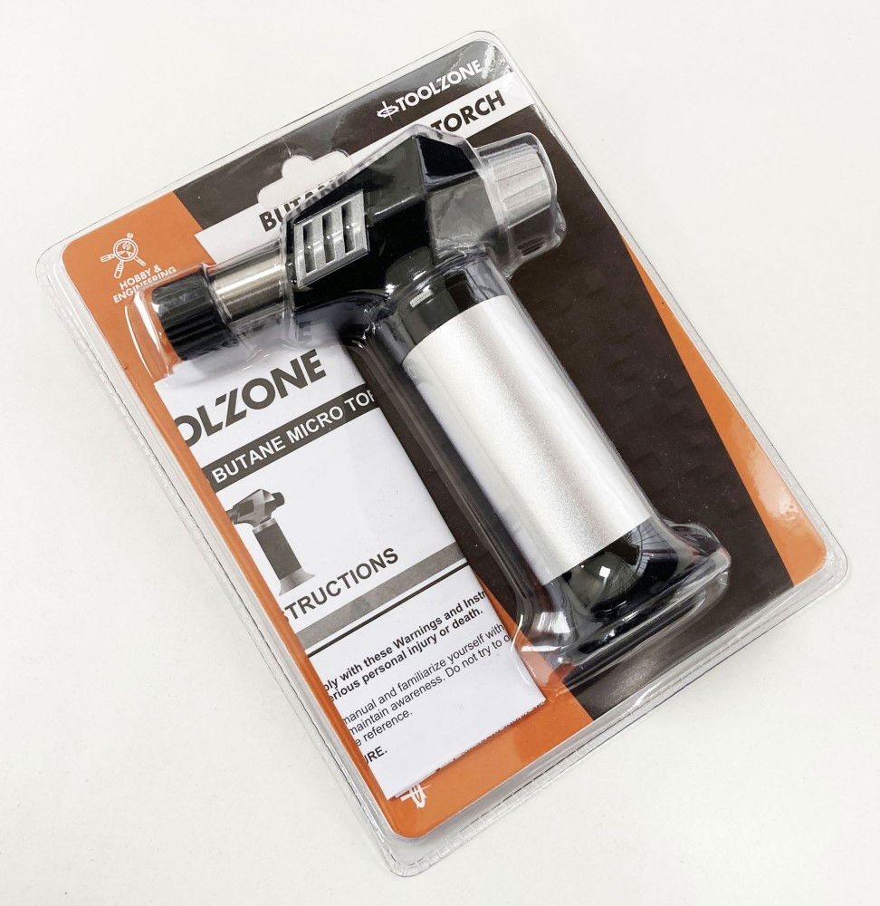 PIEZO BUTANE MICROTORCH GAS POWERED - TOOLZONE KDPHB327 thumbnail 2