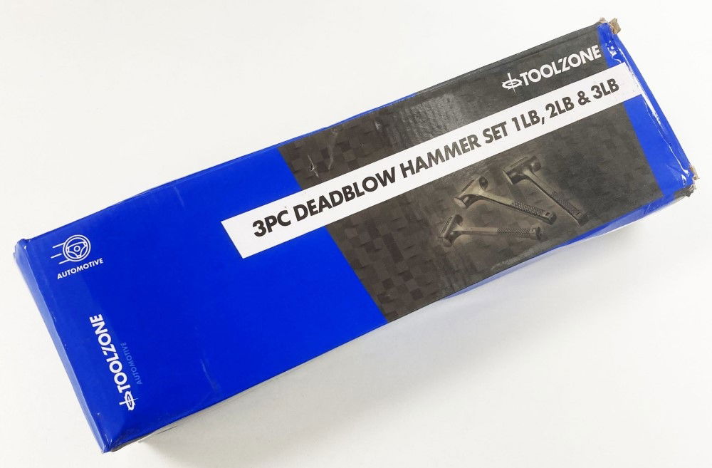 DEADBLOW HAMMER SET 3pc 1lb 2lb 3lb - TOOLZONE KDPHM002 thumbnail 2