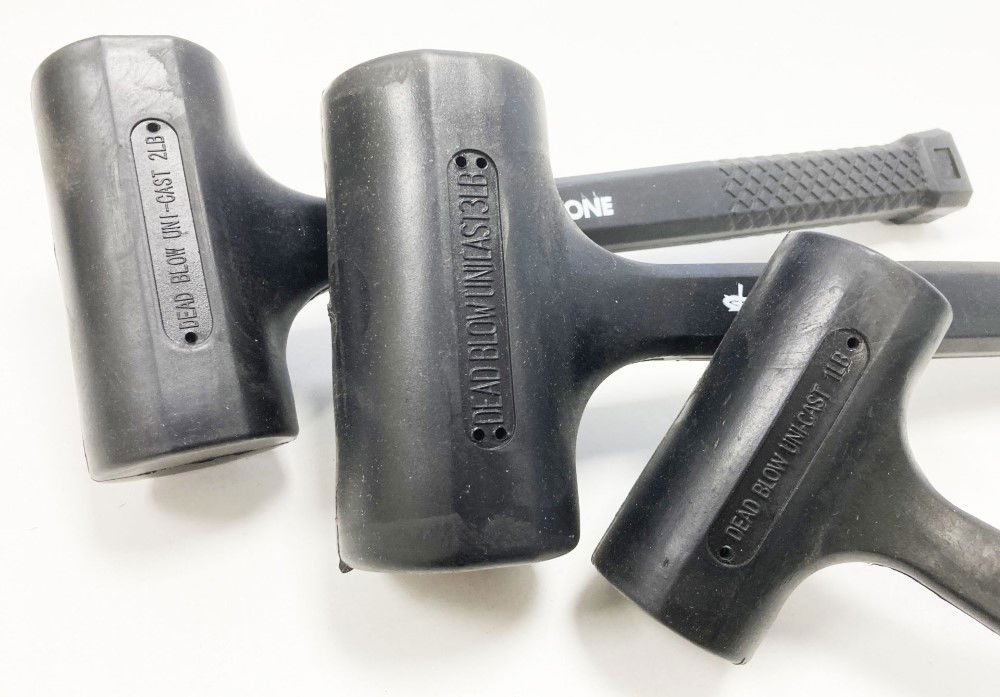 DEADBLOW HAMMER SET 3pc 1lb 2lb 3lb - TOOLZONE KDPHM002 thumbnail 5