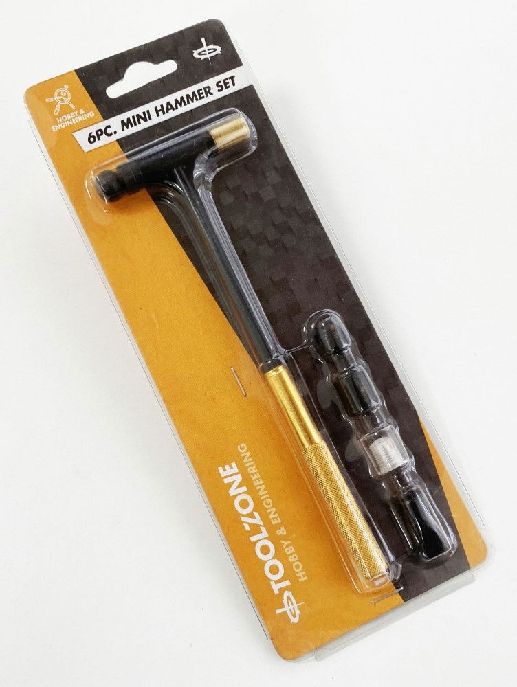 PRECISION MINI HAMMER SET 6pc 185mm HANDLE - TOOLZONE KDPHM018 thumbnail 2