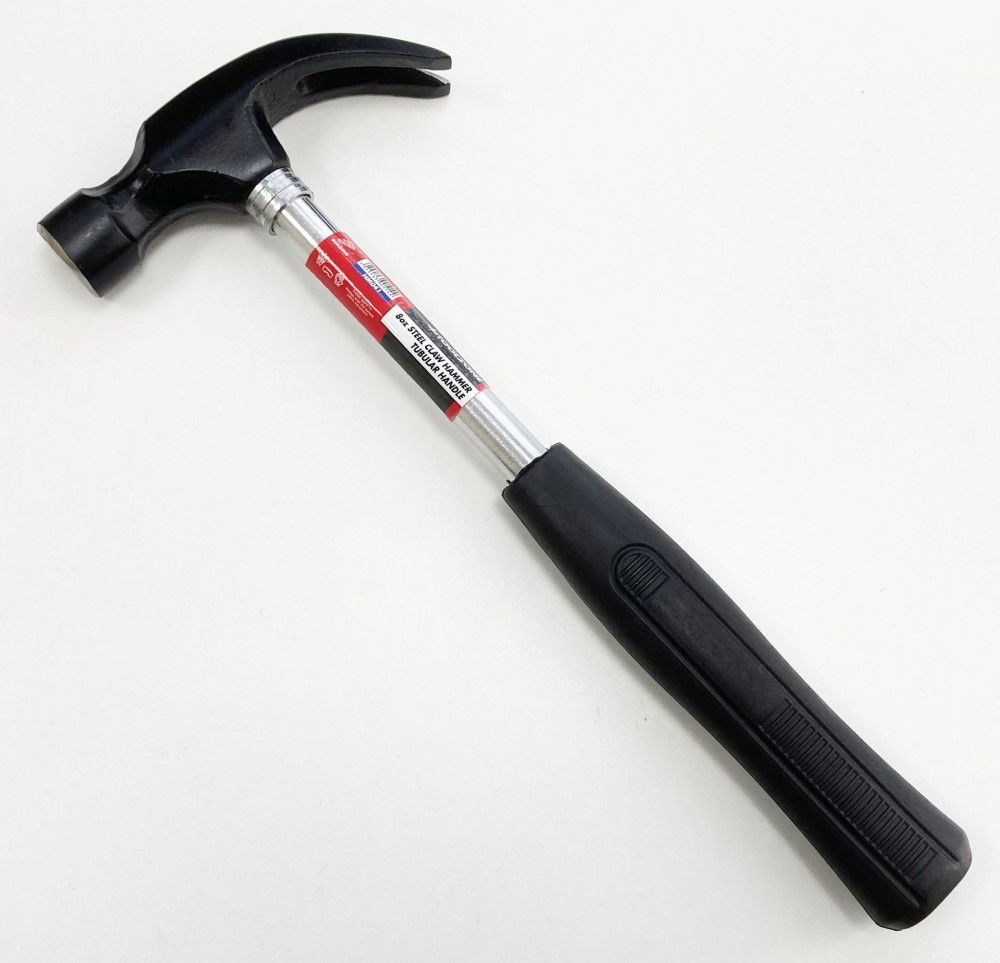 CLAW HAMMER 8oz TUBULAR HANDLE - TOOLZONE KDPHM041 thumbnail 2