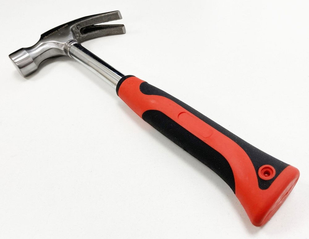 CLAW HAMMER 16oz TUBULAR HANDLE - TOOLZONE KDPHM042 thumbnail 4