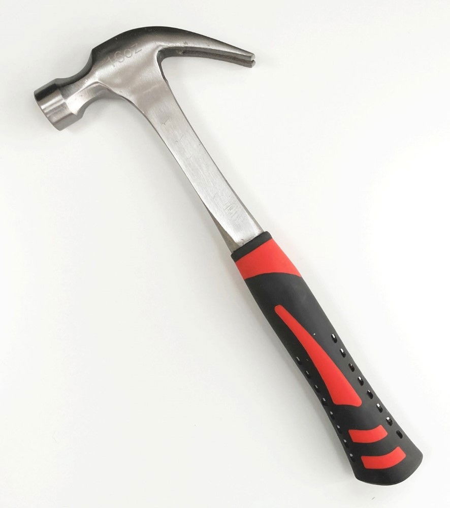 CLAW HAMMER 16oz ALL STEEL DROP FORGED - TOOLZONE KDPHM046 thumbnail 2