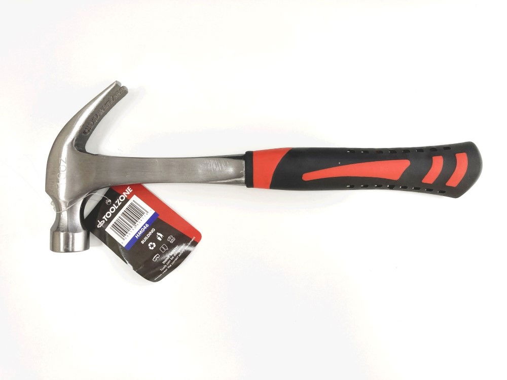 CLAW HAMMER 16oz ALL STEEL DROP FORGED - TOOLZONE KDPHM046 thumbnail 4
