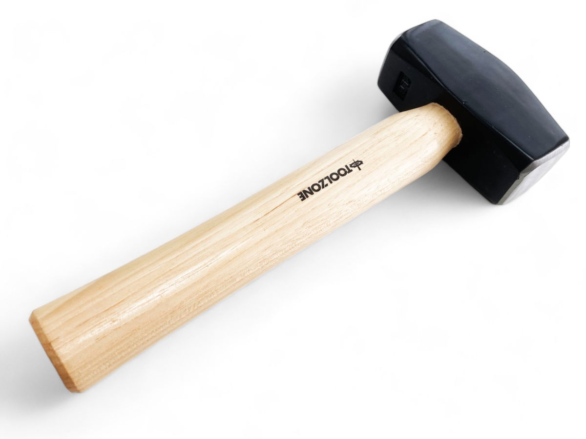 LUMP HAMMER 4lb HICKORY HANDLE 9.84 - TOOLZONE KDPHM075 thumbnail 4