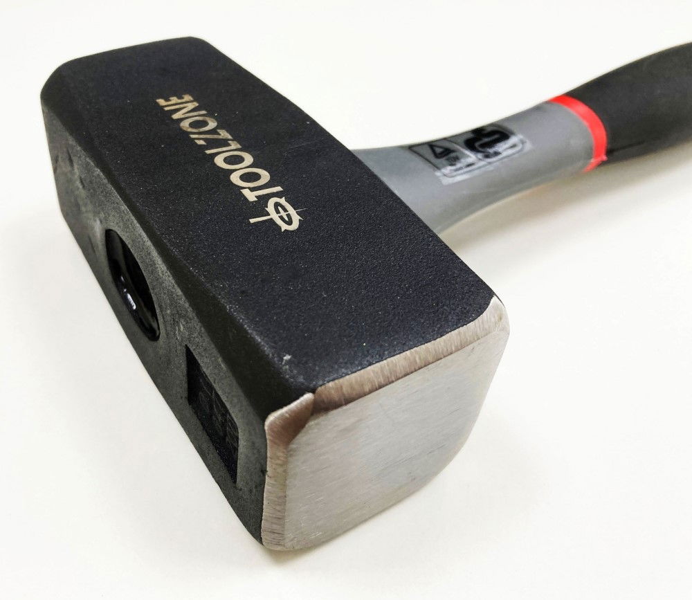 LUMP HAMMER 2kg TPR HANDLE 290mm - TOOLZONE KDPHM077 thumbnail 4