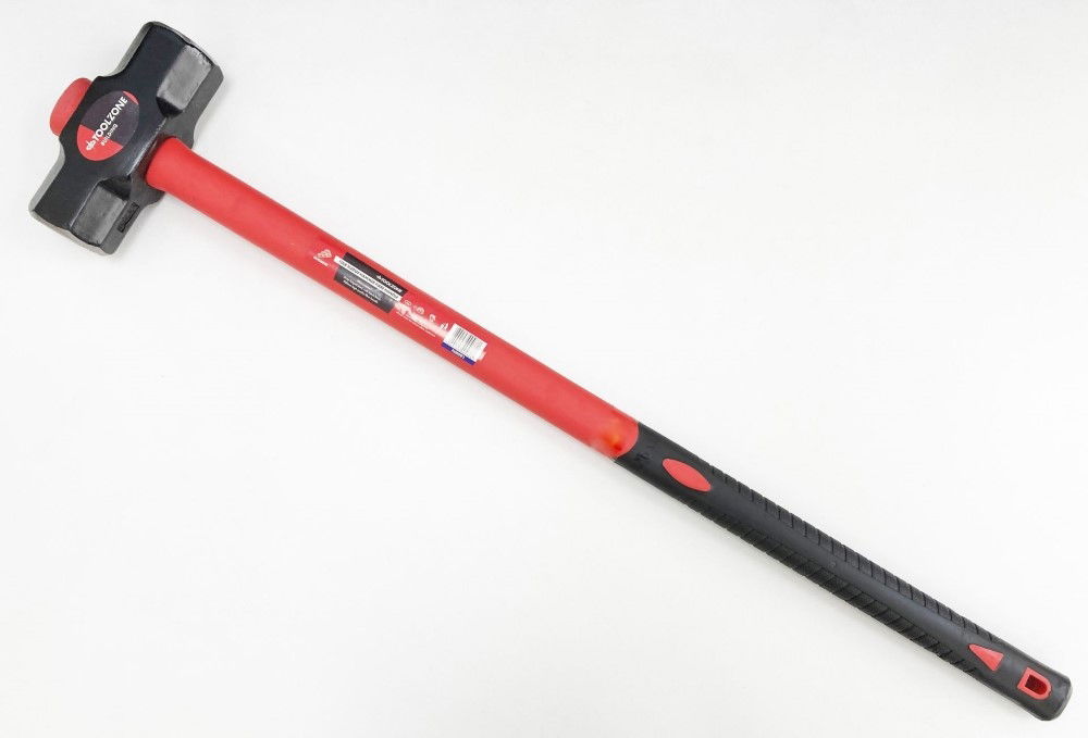 SLEDGE HAMMER 10lb 70% FIBRE HANDLE 910mm - TOOLZONE KDPHM091 thumbnail 2