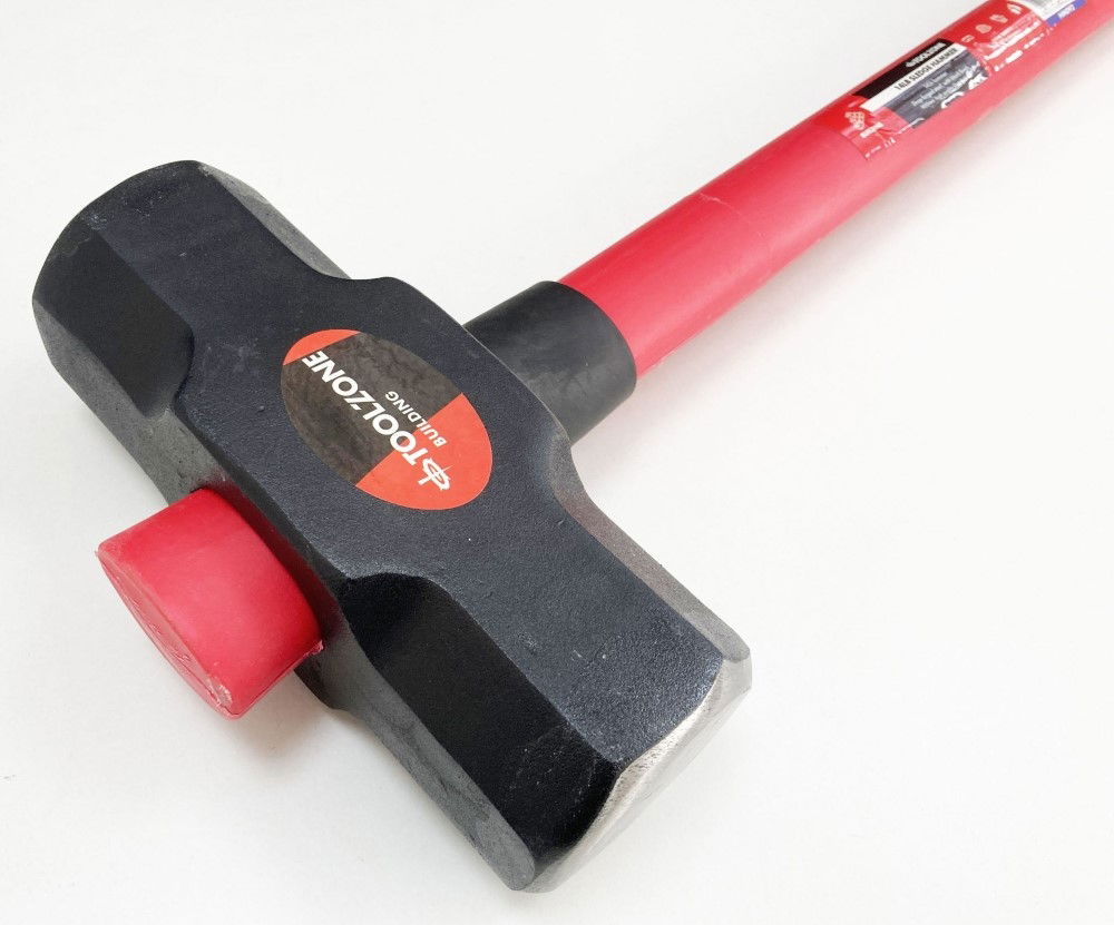 SLEDGE HAMMER 14lb 70% FIBRE HANDLE 910mm - TOOLZONE KDPHM092 thumbnail 3