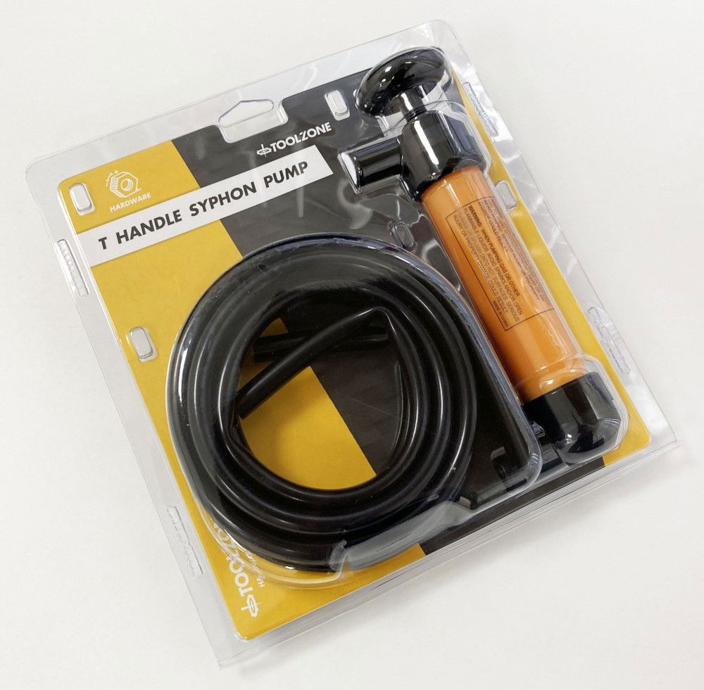 SYPHON PUMP T HANDLE WITH ACCESSORIES - TOOLZONE KDPHW013 thumbnail 2