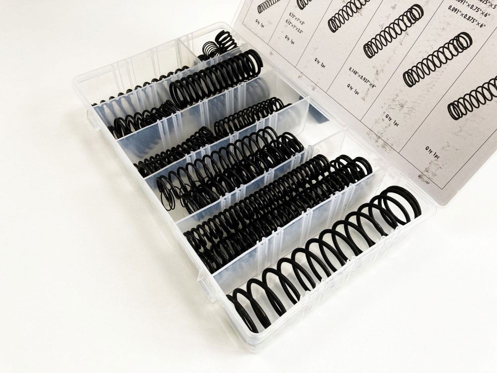 COMPRESSION SPRING ASSORTMENT 29pc LARGE RUST RESISTANT VARIOUS SIZES - TOOLZONE KDPHW015 thumbnail 4