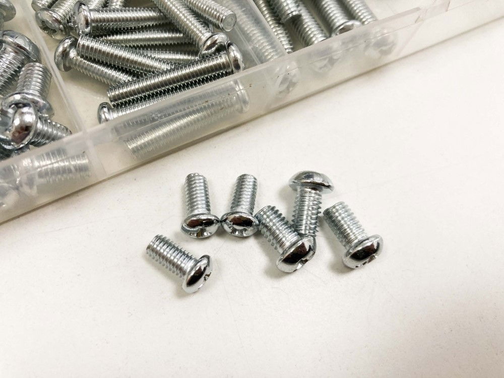 NUTS AND BOLTS ASSORTMENT 220pc M5-M6 VARIOUS LENGTHS - TOOLZONE KDPHW020 thumbnail 4