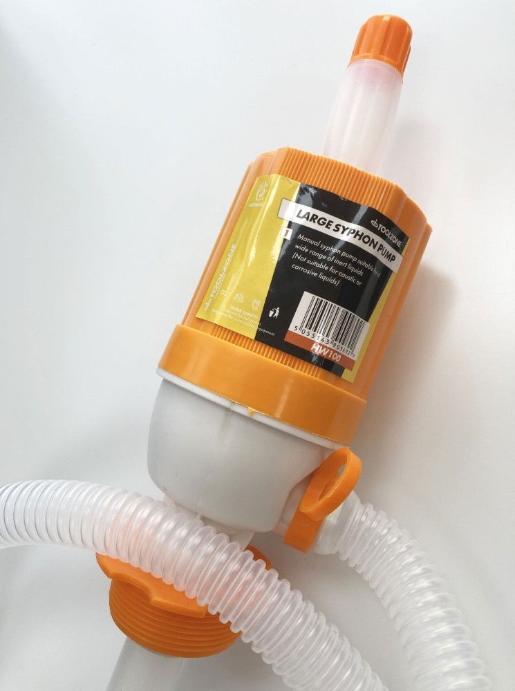 SYPHON PUMP BIG 1180mm WITH 2 BSP BARREL BUNG - TOOLZONE KDPHW100 thumbnail 3