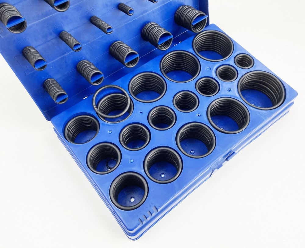 RUBBER O RING ASSORTMENT 419pc MM NITRILE IN CASE - TOOLZONE KDPHW131 thumbnail 4