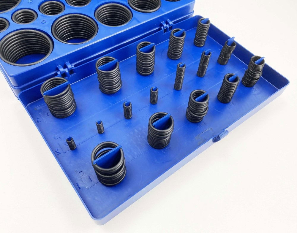 RUBBER O RING ASSORTMENT 419pc MM NITRILE IN CASE - TOOLZONE KDPHW131 thumbnail 6