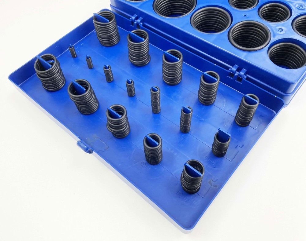 RUBBER O RING ASSORTMENT 419pc MM NITRILE IN CASE - TOOLZONE KDPHW131 thumbnail 7