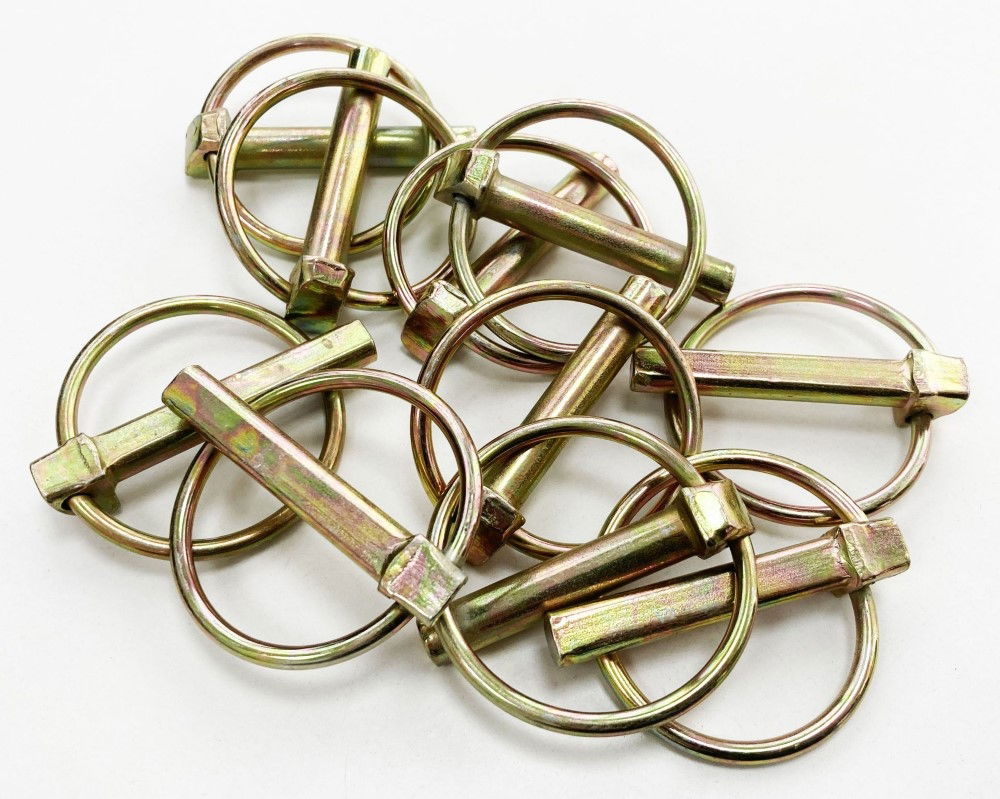LINKAGE PIN SET 10pc 8mm GALVANISED - TOOLZONE KDPHW164 thumbnail 3