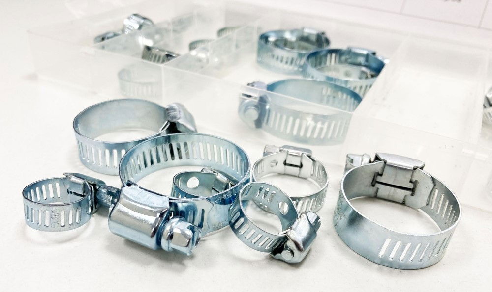 HOSE CLAMP ASSORTMENT 26pc IN STORAGE BOX - TOOLZONE KDPHW165 thumbnail 5