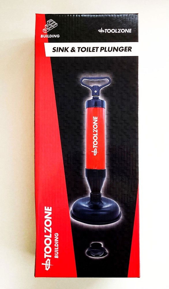 DRAIN PLUNGER SYRINGE TYPE WITH INTERCHANGEABLE HEADS - TOOLZONE KDPHW205 image 1