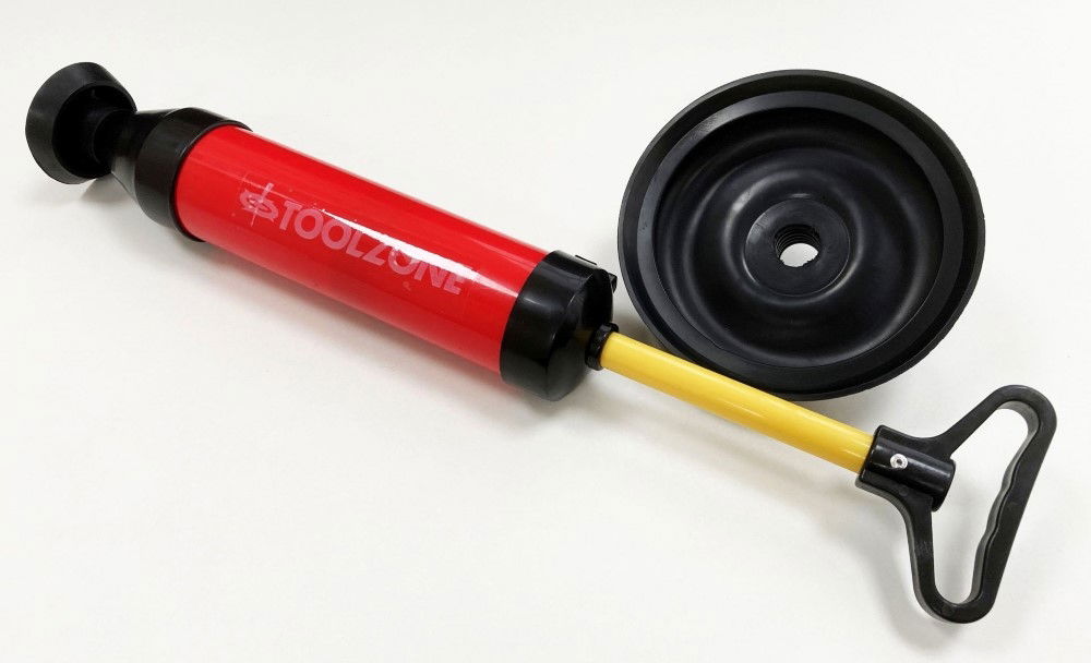 DRAIN PLUNGER SYRINGE TYPE WITH INTERCHANGEABLE HEADS - TOOLZONE KDPHW205 thumbnail 4