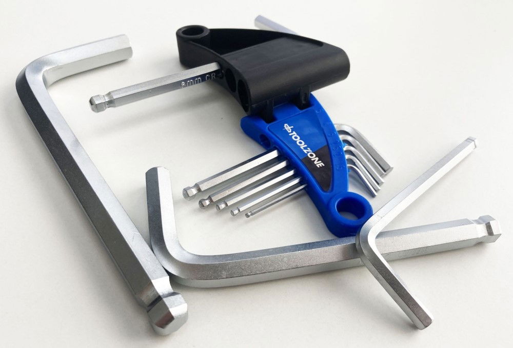 HEX KEY SET SHORT BALL END 9pc 1.5-10mm CHROME VANADIUM - TOOLZONE KDPHX013 thumbnail 7