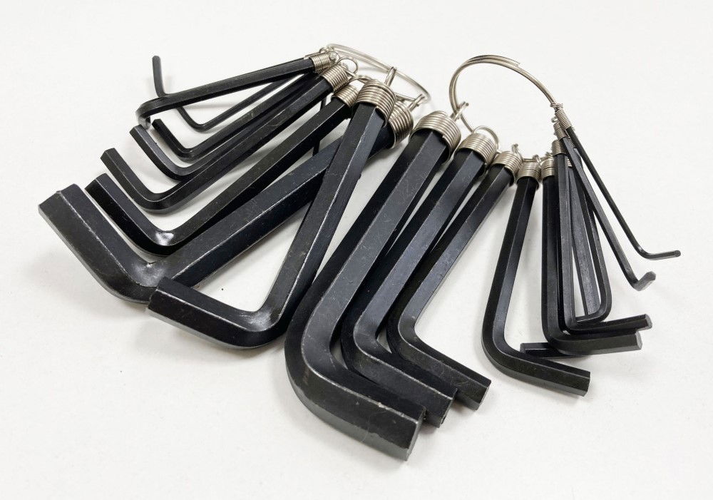 HEX KEY SET METRIC AND AF 20pc CARBON STEEL - TOOLZONE KDPHX020 thumbnail 4