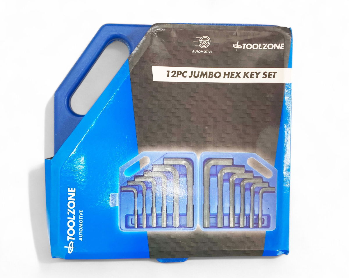 HEX KEY SET JUMBO METRIC AND AF 12pc IN CASE 40CR - TOOLZONE KDPHX024 thumbnail 6