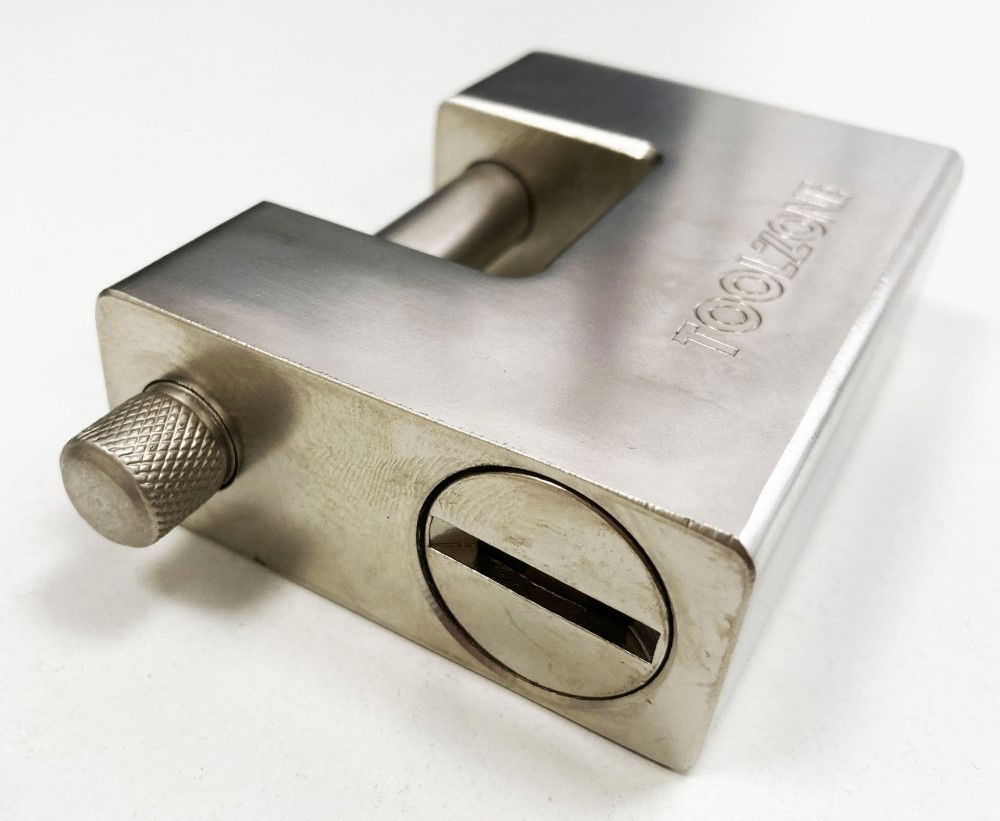 PADLOCK HEAVY DUTY CONTAINER 95mm SHANK 12.85mm WITH 5 KEYS - TOOLZONE KDPLK008 thumbnail 8