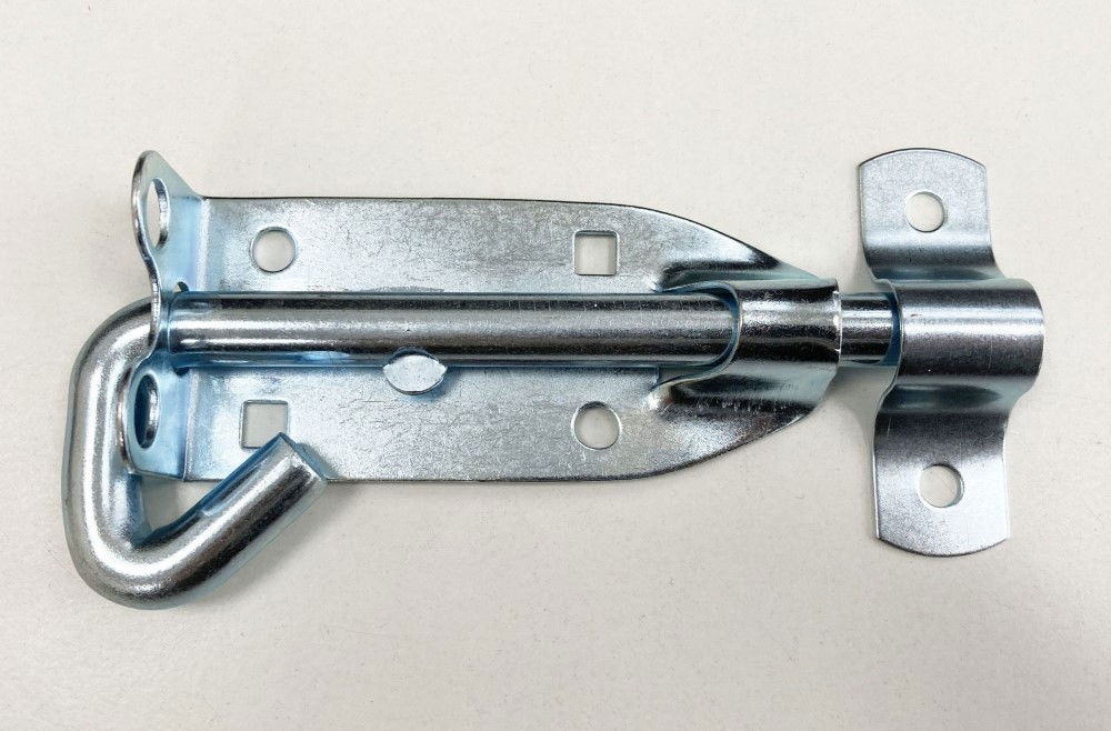 PADBOLT GALVANISED 6 ZINC PLATED 65mm WIDTH WITH FIXINGS - TOOLZONE KDPLK081 thumbnail 3