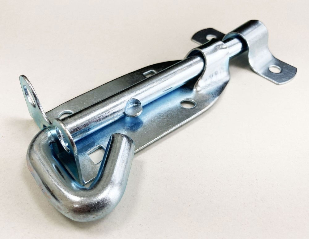 PADBOLT GALVANISED 6 ZINC PLATED 65mm WIDTH WITH FIXINGS - TOOLZONE KDPLK081 thumbnail 5