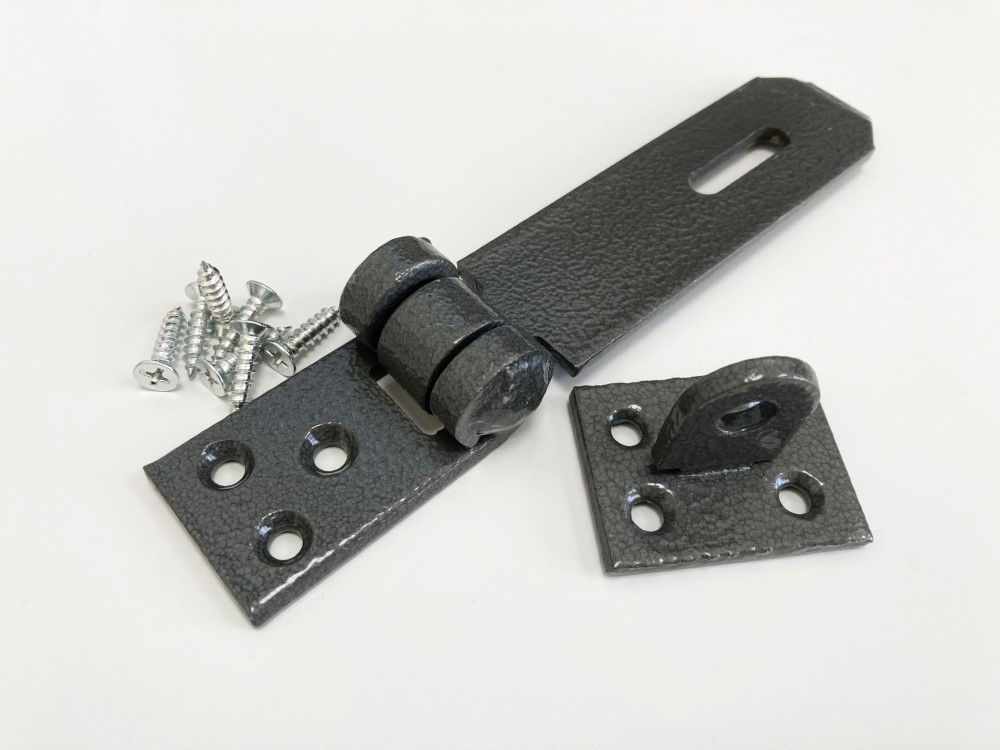 HASP AND STAPLE CAST IRON 90x30mm 3.8mm THICK - TOOLZONE KDPLK085 thumbnail 3