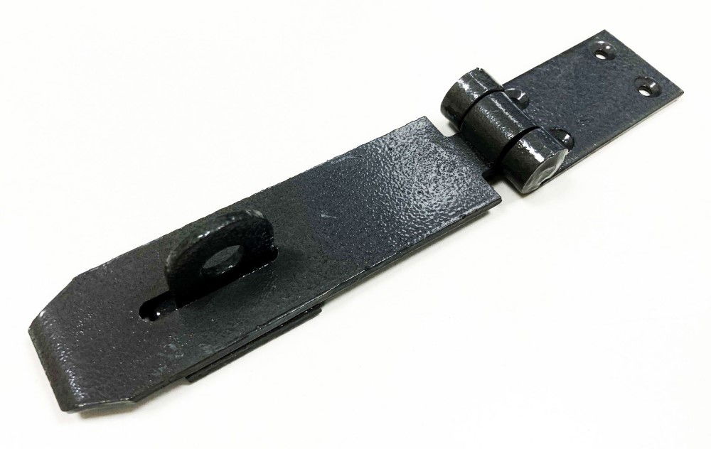 HASP AND STAPLE CAST IRON 5.5 x 1.5 WITH FIXINGS - TOOLZONE KDPLK103 thumbnail 3