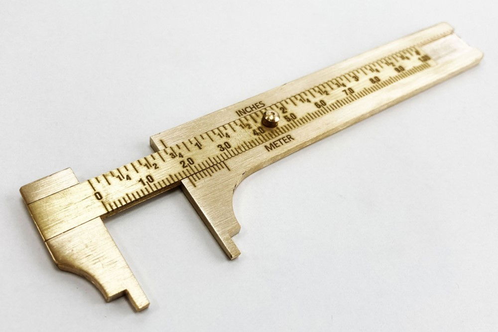 CALIPER VERNIER BRASS 100mm METRIC AND IMPERIAL - TOOLZONE KDPMS060 thumbnail 4