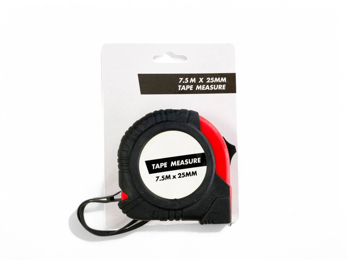 TAPE MEASURE BASIC 7.5m METRIC AND IMPERIAL - TOOLZONE KDPMS062 image 1
