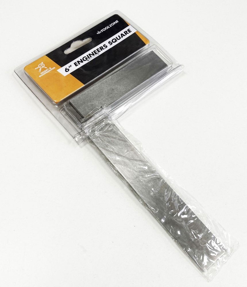 ENGINEERS SQUARE 150mm SOLID STEEL - TOOLZONE KDPMS072 thumbnail 2